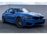 Yas Marina Blue Metallic BMW M4 in 2019