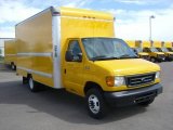 2005 Yellow Ford E Series Cutaway E350 Commercial Moving Truck #12961034