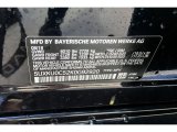 2019 X6 Color Code for Carbon Black Metallic - Color Code: 416