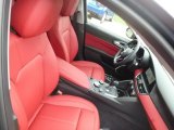2019 Alfa Romeo Giulia AWD Black/Red Interior