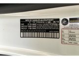 2019 SL Color Code for Polar White - Color Code: 149