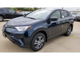 2018 Galactic Aqua Mica Toyota RAV4 LE #129876856