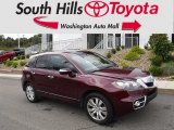 2010 Basque Red Pearl Acura RDX SH-AWD Technology #129876667