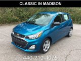 2019 Caribbean Blue Metallic Chevrolet Spark LS #129876842
