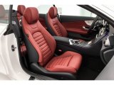 2019 Mercedes-Benz C 300 Cabriolet Cranberry Red/Black Interior