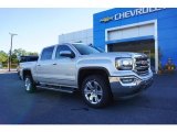 2018 Quicksilver Metallic GMC Sierra 1500 SLT Crew Cab 4WD #129876794