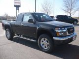 2009 Carbon Black Metallic GMC Canyon SLE Extended Cab 4x4 #12945671