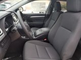 2019 Toyota Highlander LE Black Interior