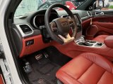 2018 Jeep Grand Cherokee Trackhawk 4x4 Black/Ruby Red Interior