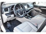 2019 Toyota Highlander XLE AWD Ash Interior