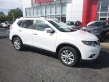 2014 Moonlight White Nissan Rogue SV AWD #129925680