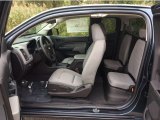 2019 Chevrolet Colorado WT Extended Cab Jet Black/Dark Ash Interior