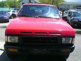 Ultra Red Nissan Pathfinder in 1995