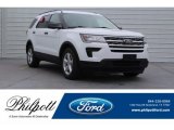 2018 Oxford White Ford Explorer FWD #129946859
