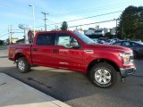 Ruby Red Ford F150 in 2018