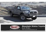 2019 Magnetic Gray Metallic Toyota Tacoma TRD Off-Road Double Cab 4x4 #129946702