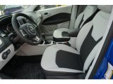 2019 Jeep Compass Latitude Black/Ski Gray Interior