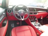2019 Alfa Romeo Stelvio Sport AWD Red Interior