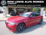 2018 Rosso (Red) Alfa Alfa Romeo Giulia Ti AWD #129968680