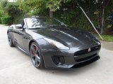 2019 Jaguar F-Type R-Dynamic Convertible Front 3/4 View