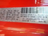 2018 Wrangler Unlimited Color Code for Firecracker Red - Color Code: PRC