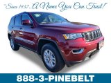 2019 Velvet Red Pearl Jeep Grand Cherokee Laredo 4x4 #129968648
