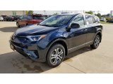 2018 Galactic Aqua Mica Toyota RAV4 LE #129995378