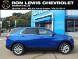 2019 Kinetic Blue Metallic Chevrolet Equinox LT AWD #129995242