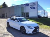 Ultra White Lexus RC in 2016