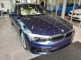 2019 Mediterranean Blue Metallic BMW 5 Series 530e iPerformance xDrive Sedan #129995396