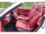 2017 Porsche 911 Carrera 4S Cabriolet Bordeaux Red Interior