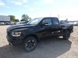 2019 Diamond Black Crystal Pearl Ram 1500 Rebel Quad Cab 4x4 #129995307