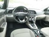 2019 Hyundai Elantra SEL Gray Interior