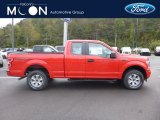 2018 Race Red Ford F150 XL SuperCab 4x4 #130016916