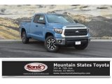 2019 Cavalry Blue Toyota Tundra TRD Off Road Double Cab 4x4 #130025561