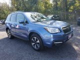 2018 Quartz Blue Pearl Subaru Forester 2.5i Premium #130048553