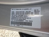 2019 Ridgeline Color Code for Lunar Silver Metallic - Color Code: NH830M