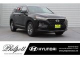 2019 Twilight Black Hyundai Santa Fe SEL Plus #130069901