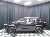 2019 Diamond Black Crystal Pearl Jeep Cherokee Trailhawk Elite 4x4 #130069734