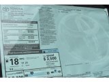 2019 Toyota Tacoma TRD Off-Road Access Cab 4x4 Window Sticker