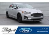 2019 Ingot Silver Ford Fusion SE #130091842