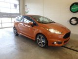 2018 Orange Spice Ford Fiesta ST Hatchback #130091783