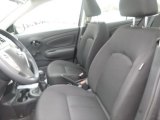 2019 Nissan Versa S Charcoal Interior