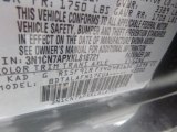 2019 Versa Color Code for Gun Metallic - Color Code: KAD