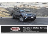 2018 Magnetic Gray Metallic Toyota RAV4 LE #130121163