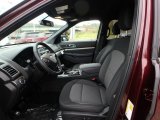 2019 Ford Explorer XLT 4WD Medium Black Interior