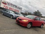 2005 Rallye Red Honda Civic Value Package Coupe #130121262