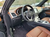 2019 Jeep Grand Cherokee Summit 4x4 Black/Dark Sienna Brown Interior