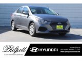 2019 Urban Gray Hyundai Accent SE #130139106