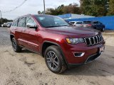 2019 Velvet Red Pearl Jeep Grand Cherokee Limited 4x4 #130139025